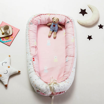 Cotton Bionic Coaxing Sleep Baby Isolation Crib